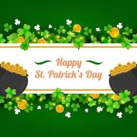 St. Patrick's Day Shamrock Clover vector