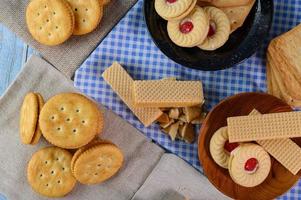 Cookies and crackers photo