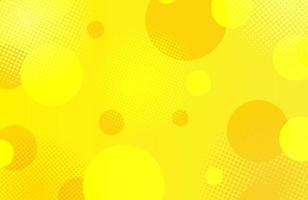 Dynamic fluid geometric yellow abstract background vector