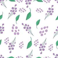 flower cute seamless pattern background vector