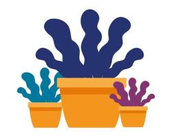 business plant pots icon vector