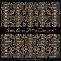 Luxury Arabic Pattern Background vector