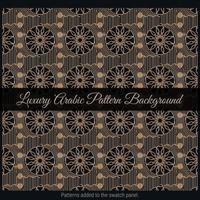 Luxury Arabic Pattern Background vector