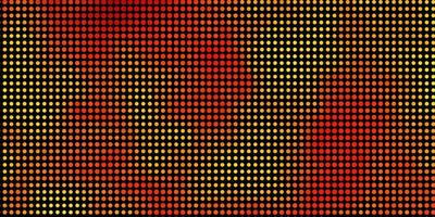 Light Orange, Yellow Backdrop with Dots vector