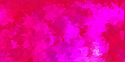 Dark pink vector gradient polygon layout.