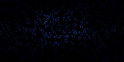 Dark gray vector background with random forms.