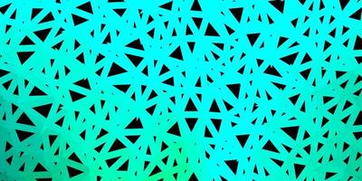 Light green vector polygonal pattern.