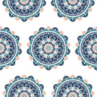 Mandala Seamless Pattern vector