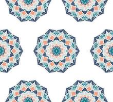 Mandala Seamless Pattern vector
