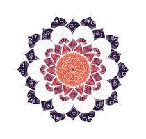Mandala Line Template vector