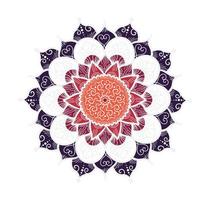 Mandala Line Template vector