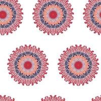 Mandala Seamless Pattern vector