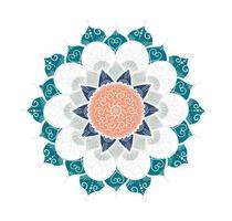 Mandala Line Template vector