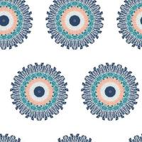 Mandala Seamless Pattern vector