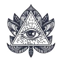 Eye on Lotus Tattoo