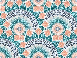 Mandala Seamless Pattern vector