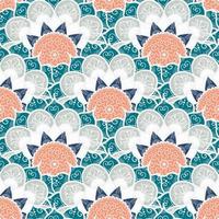 Mandala Seamless Pattern vector