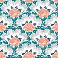 Mandala Seamless Pattern vector