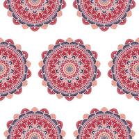 Mandala Seamless Pattern vector