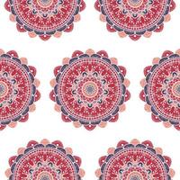 Mandala Seamless Pattern vector