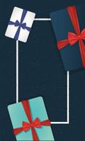 Gifts with bowties for Father's day celebration vector