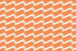 Vector texture background, seamless pattern. Hand drawn, orange, white colors.