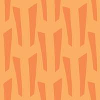 Vector seamless texture background pattern. Hand drawn, orange colors.