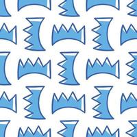 Vector seamless texture background pattern. Hand drawn, blue, white colors.