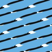 Vector seamless texture background pattern. Hand drawn, blue, black, white colors.
