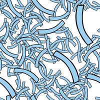 Vector seamless texture background pattern. Hand drawn, blue, black, white colors.