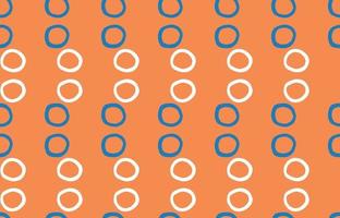 Vector texture background, seamless pattern. Hand drawn, orange, blue, white colors.