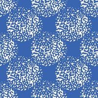 Vector seamless texture background pattern. Hand drawn, blue, white colors.