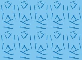 Vector texture background, seamless pattern. Hand drawn, blue colors.