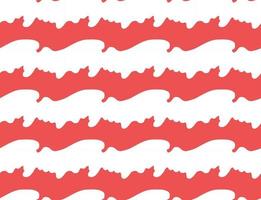 Vector texture background, seamless pattern. Hand drawn, red, white colors.