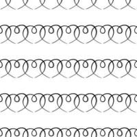Vector seamless texture background pattern. Hand drawn, black, grey, white colors.