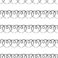 Vector seamless texture background pattern. Hand drawn, black, grey, white colors.