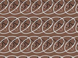 Vector texture background, seamless pattern. Hand drawn, brown, white, black colors.