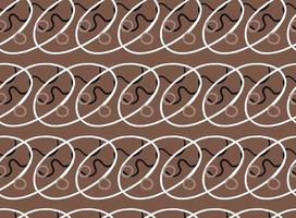 Vector texture background, seamless pattern. Hand drawn, brown, white, black colors.