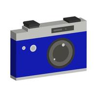 Isometric Camera On White Background vector