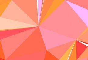 Abstract 2D geometric colorful background. vector