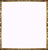 Antique golden frame photo