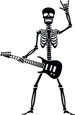 Skeleton playing guitar : 1 597 images, photos de stock, objets 3D et  images vectorielles