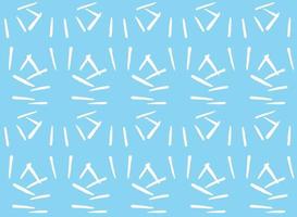 Vector texture background, seamless pattern. Hand drawn, blue, white colors.