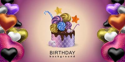 Birthday Banner Background Vector Art, Icons, and Graphics for Free Download