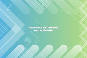Abstract colorful modern geometric shapes vector
