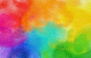 Beautiful Watercolor Colorful Rainbow Background vector