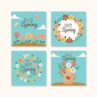 Multiple Iteration of Spring Vibe vector