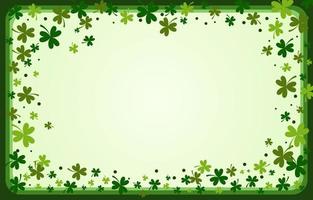 Pile Of Shamrock Leaves vector