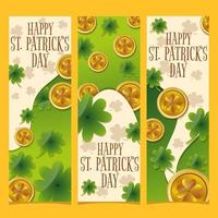 Shamrock With Golden Coin vector