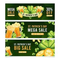 St. Patrick's Day Promotion Banner Collection